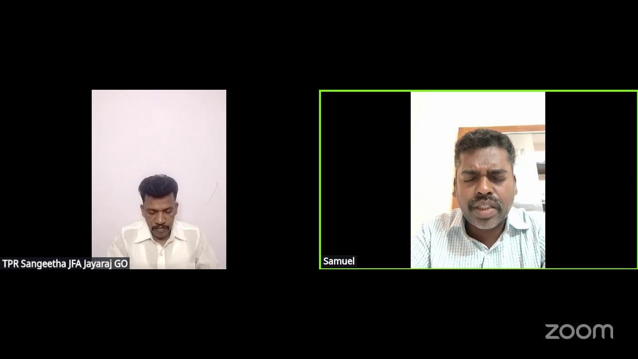Morning Devotion on 26 Jan 2026 by Periyakulam Region of SDA