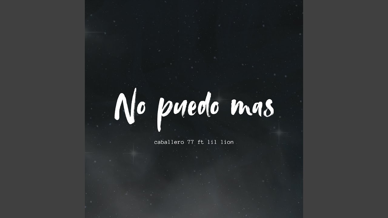 No puedo mas