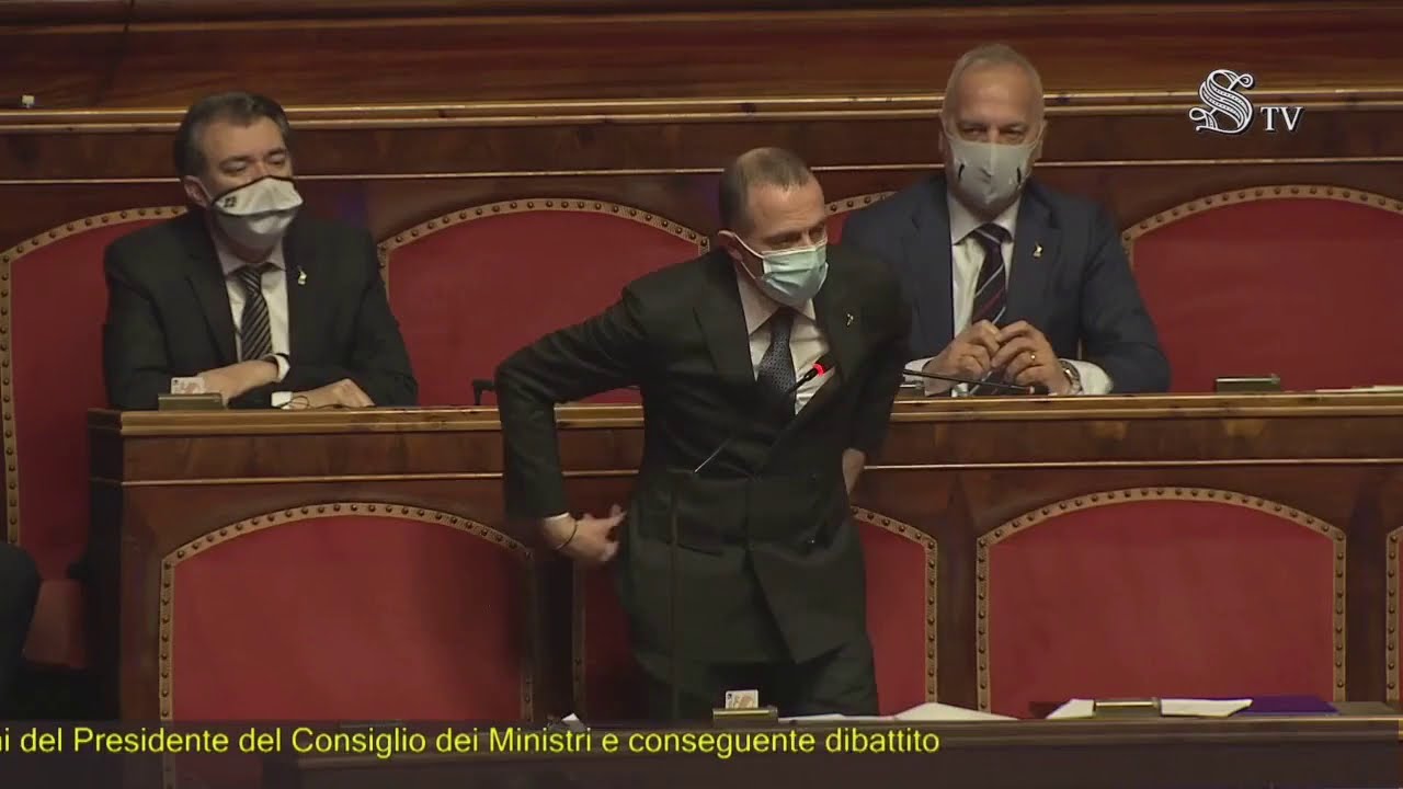MASSIMILIANO ROMEO RISPONDE A MARIO DRAGHI IN SENATO