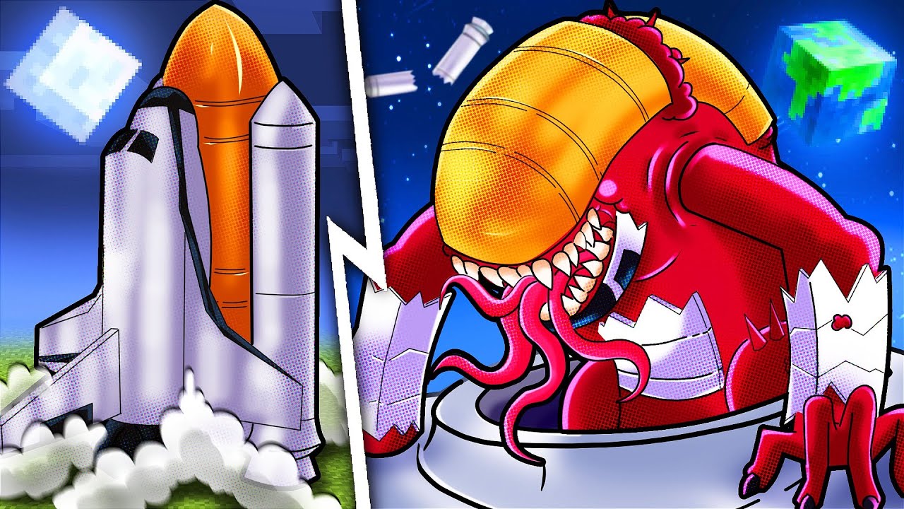 JOGANDO como &Ocirc;NIBUS ESPACIAL INFECTADO no Minecraft! &lsaquo; DONAT3LO &rsaquo;