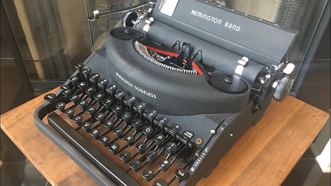 Video review: 1948 Remington Noiseless Model 7 typewriter