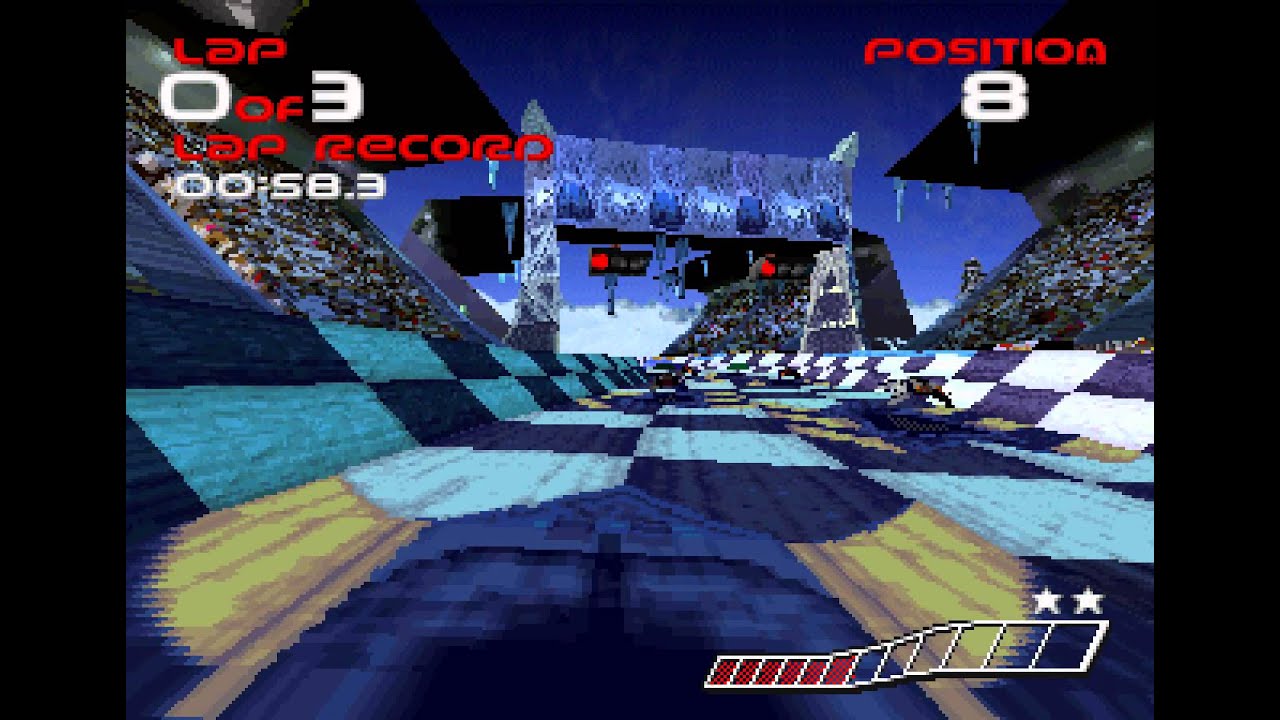 Wipeout (Sega Saturn) longplay
