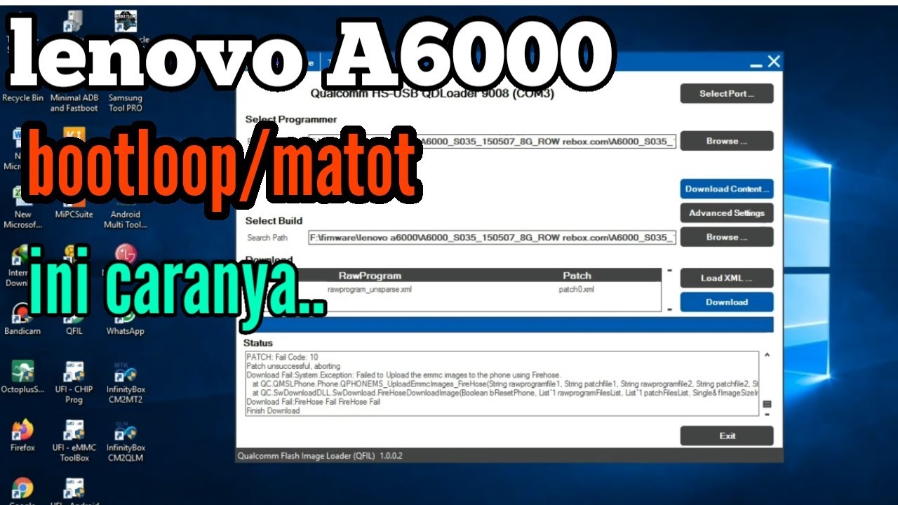 Tutorial Cara Flashing Lenovo A6000 Tested