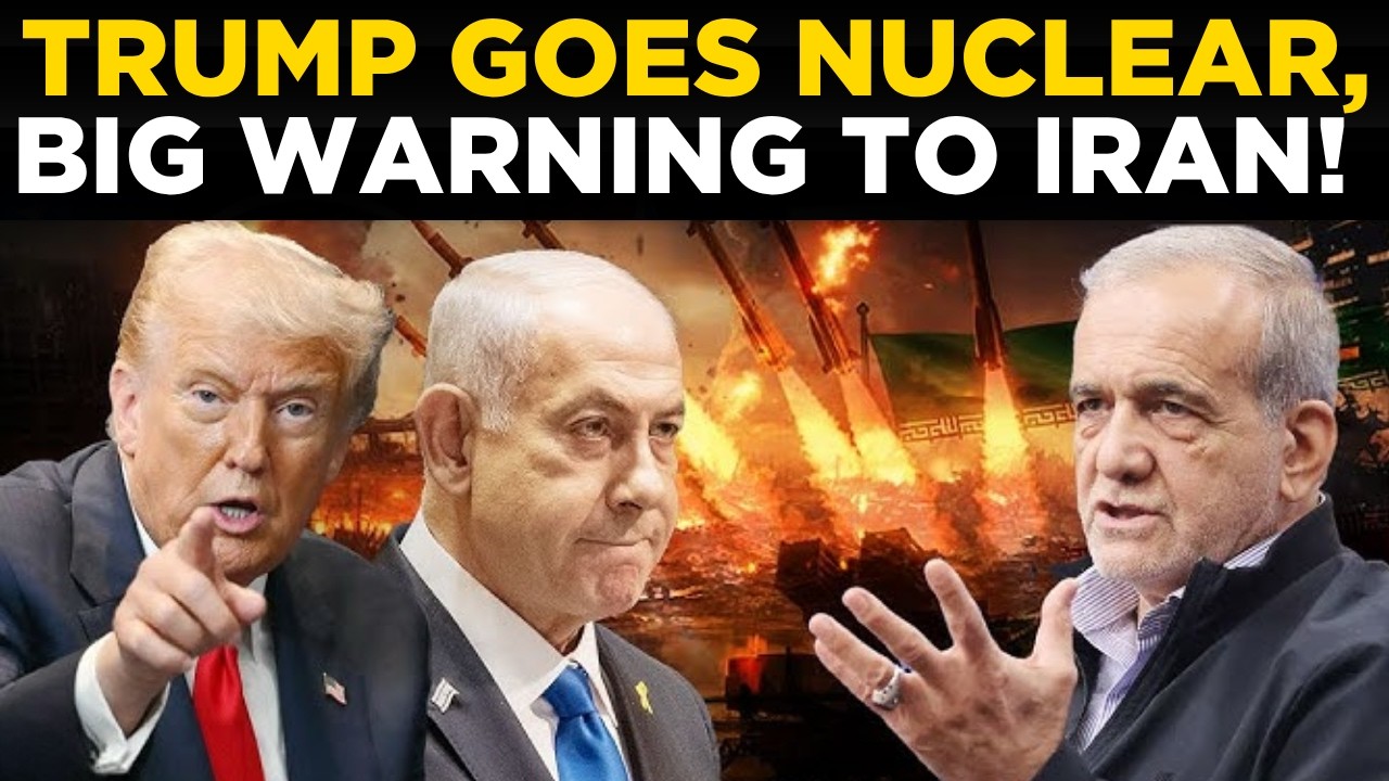 US News LIVE | Trump Drops Huge Iran War Warning, Sparks WW3 Fears | Donald Trump LIVE | US IRAN WAR