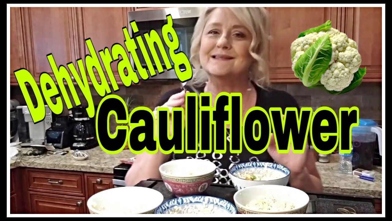 How To: Dehydrate Cauliflower Rice | Food Storage | Preparedness