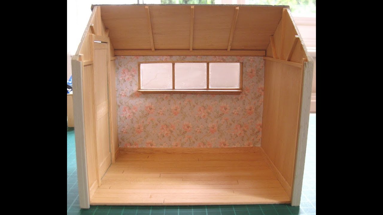 1/12th Scale Craft Shed Tutorial - #2 Getting Ready To Move In