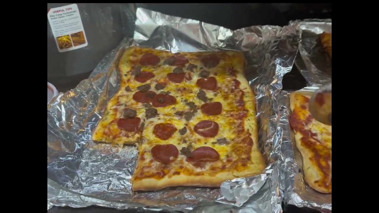 We made pizza 🍕 
