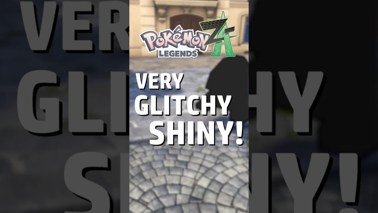 Этот блестящий покемон &mdash; всего лишь глюк... #shorts #pokemon #shinypokemon #pokemonlegendsza #pok...