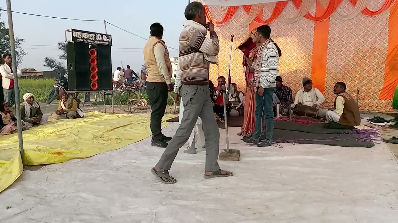 रो रो के मंत्रा कह सवेरे बने राम राजा ////  भजन मंडली मुरारी लाल बहरोली ताहरपुर 