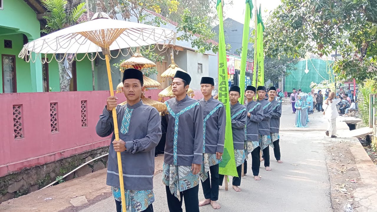 Prosesi Mapag Panganten Lengser Sholawat Pondok Pesantren Riyadhul Huda Nagreg | PART 2