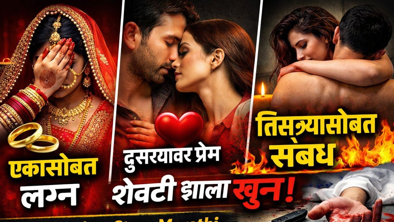 एकासोबत लग्न 💍 दुसऱ्यावर प्रेम ❤️ तिसऱ्यासोबत संबंध 🔥 शेवटी झाला खून | Rajkot Crime Story Marathi