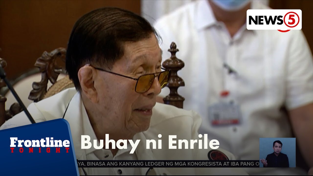 Juan Ponce Enrile, nakaburol sa kanilang bahay sa Makati | Frontline Tonight