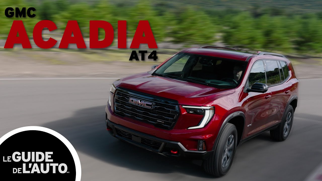 GMC ACADIA AT4: Le couteau suisse des VUS ?