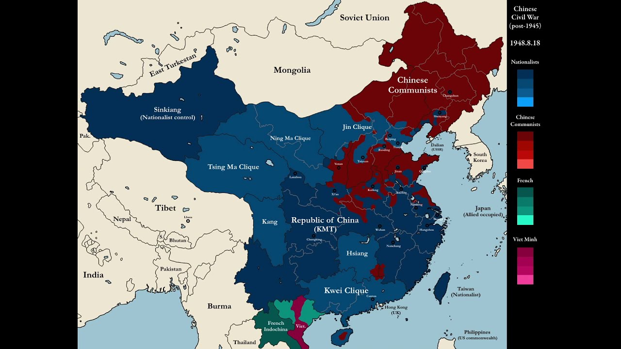 The Chinese Civil War (1945 and Beyond): Every Day