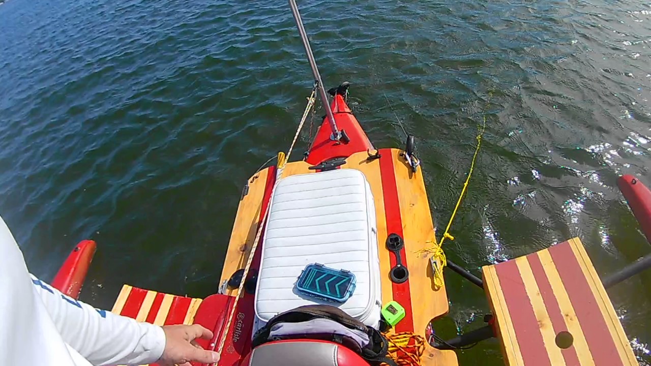 Hobie Adventure Island Kayak modifications   nr.1 , #sailing hobie deck