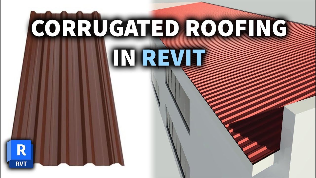 How To Create Corrugated Roofing Sheet In Revit