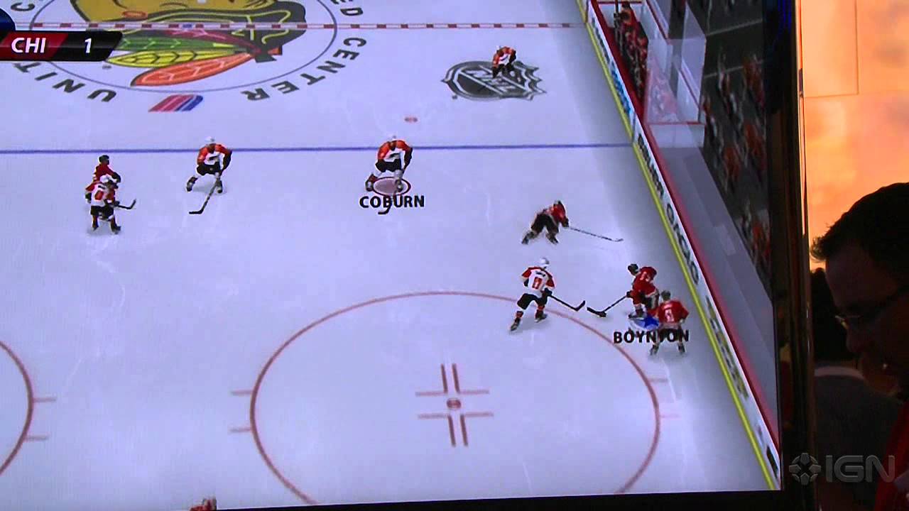 NHL Slapshot Wii - E3 2010: Off-Screen Gameplay