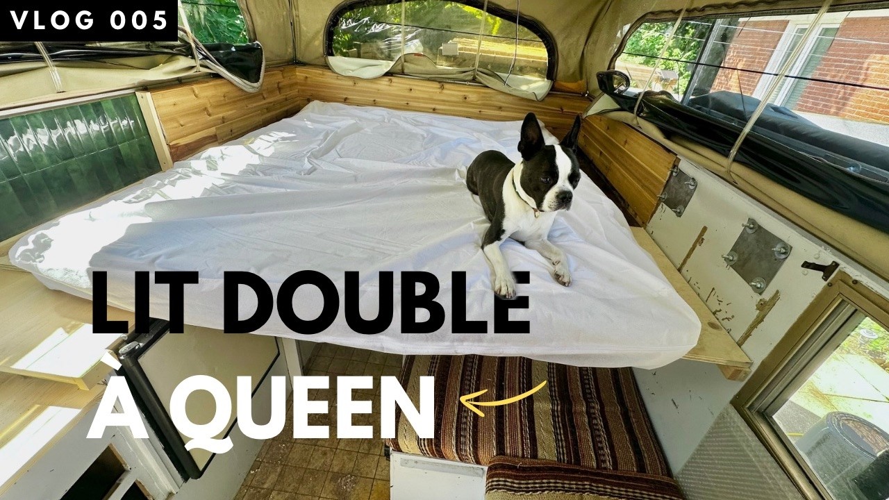 On fait une EXTENSION de lit | CAMPER BUILD
