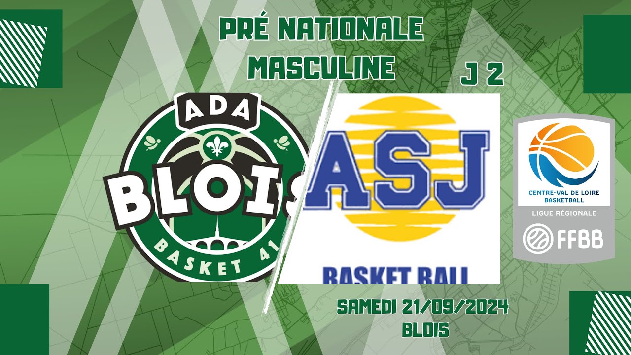 MATCH PNM CVL ADA BLOIS BASKET 41 - AS JOUE LES TOURS J2