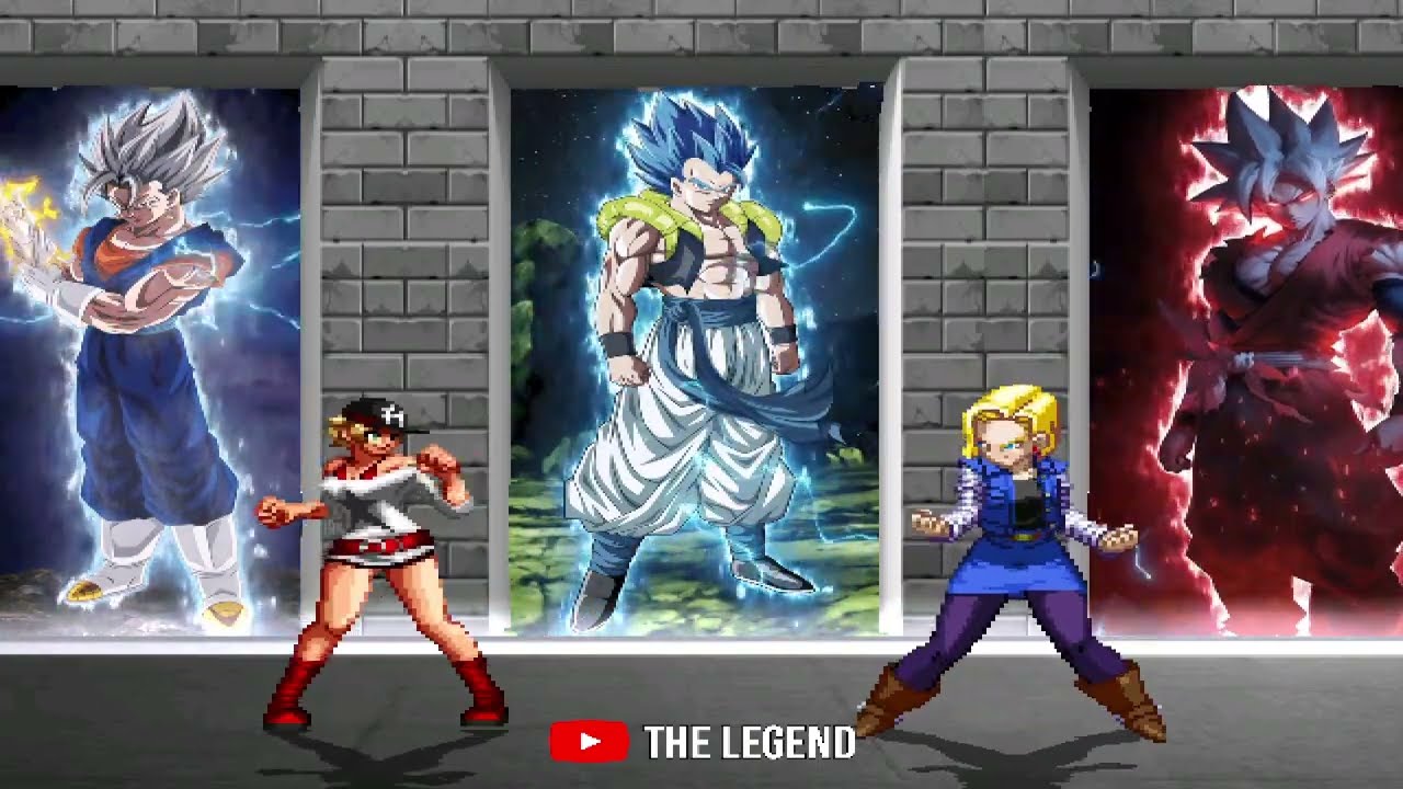 [KOF vs DBZ] Alice Garnet vs Android 18 | Part 2