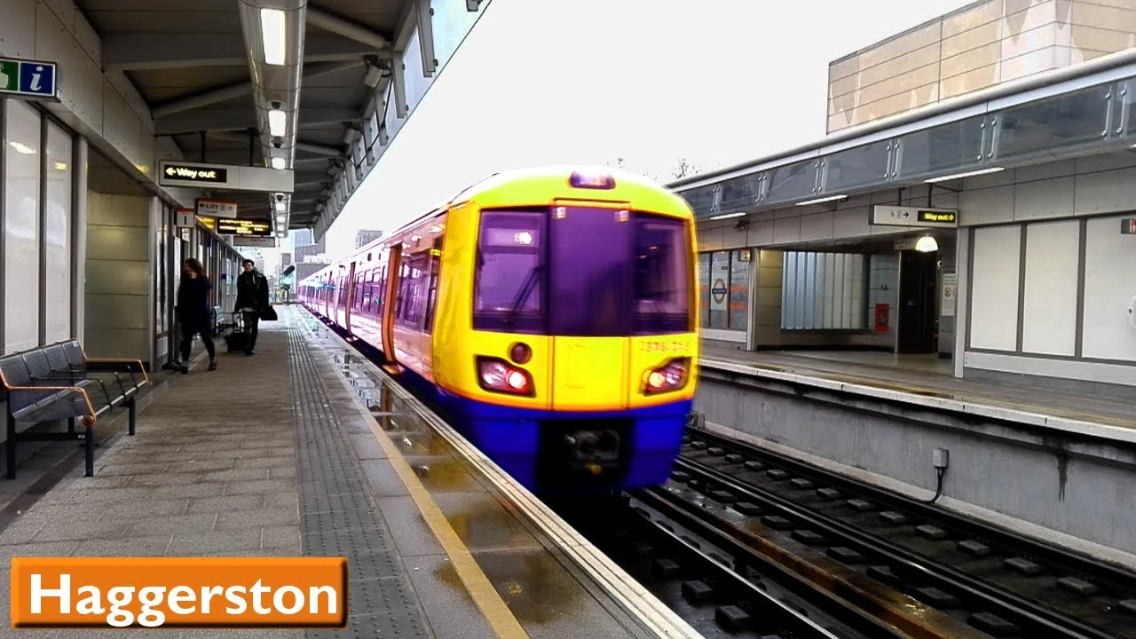 Haggerston | East London Line : Лондонская надземка ( British Rail Class 378 )