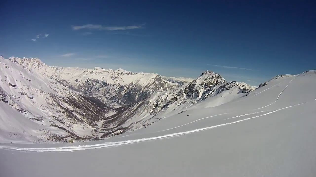 Ski Freerando à la Crête de Prarol, Col du bal, Puy Saint Vincent