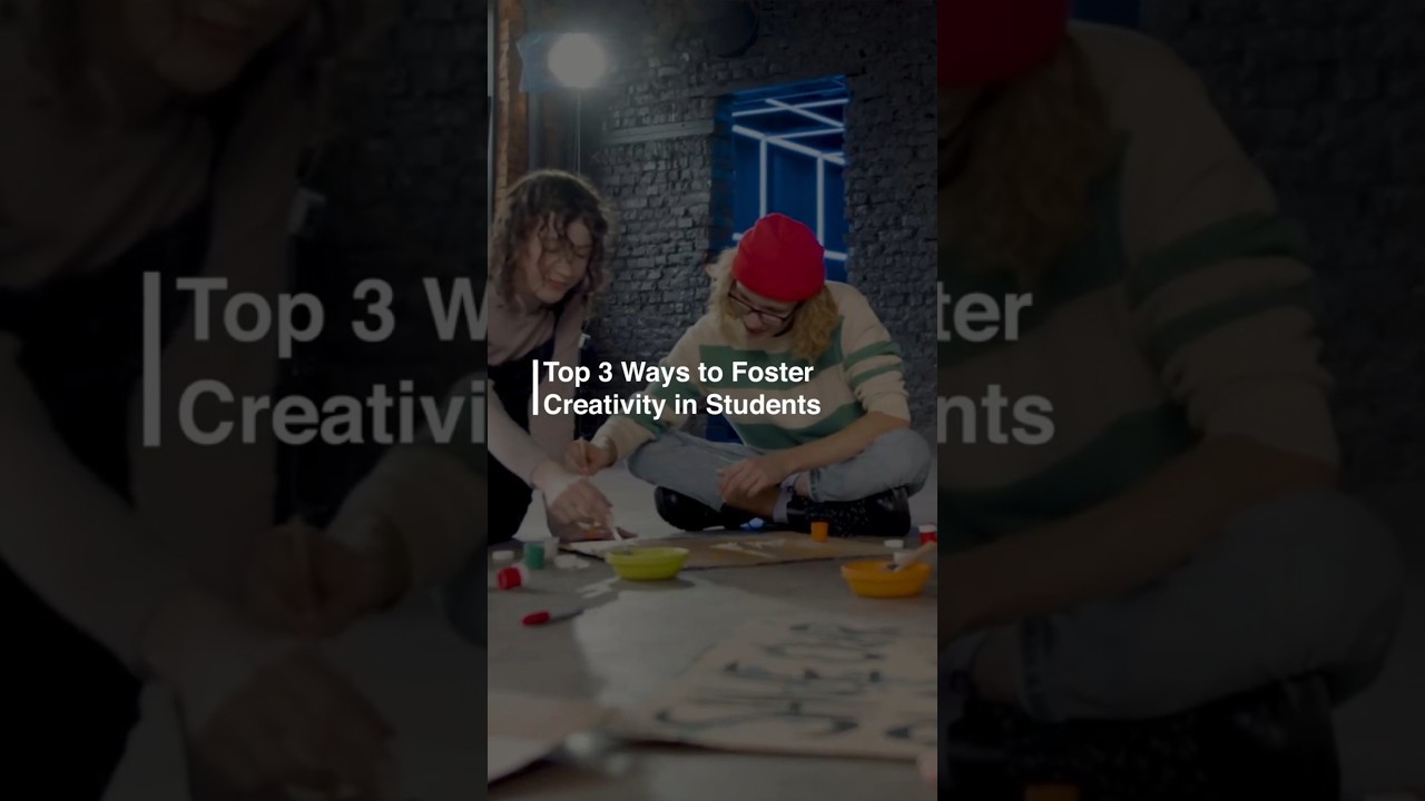 Top 3 Ways to Foster Creativity in Students #creativelearning #edtech #studentinnovation #iscuelaone