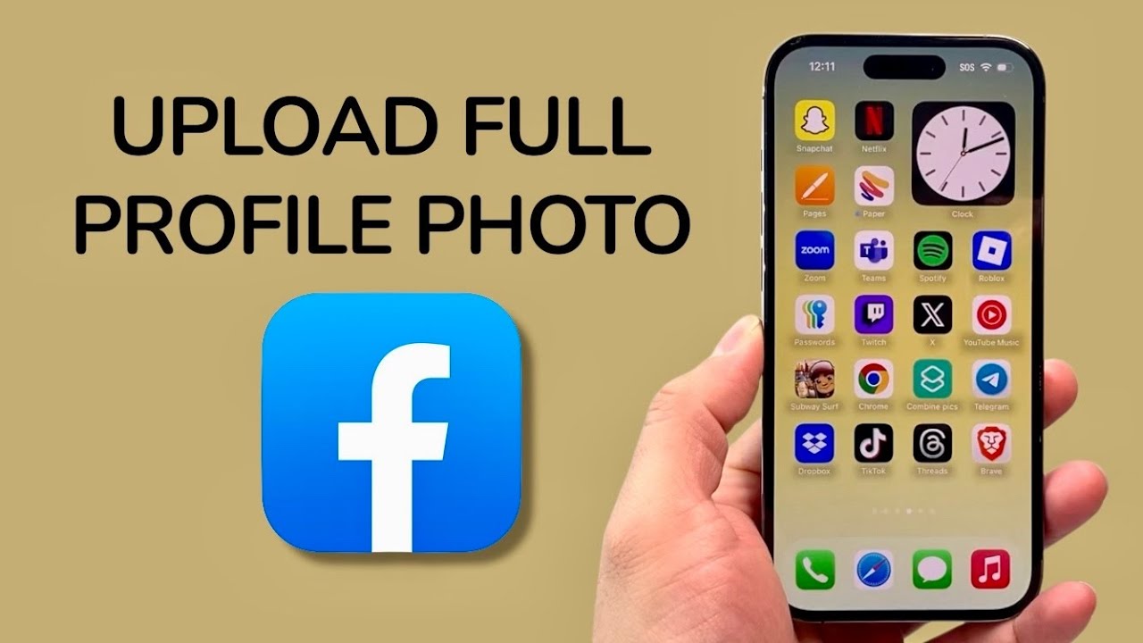 How To Upload Full Facebook Profile Picture Without Cropping