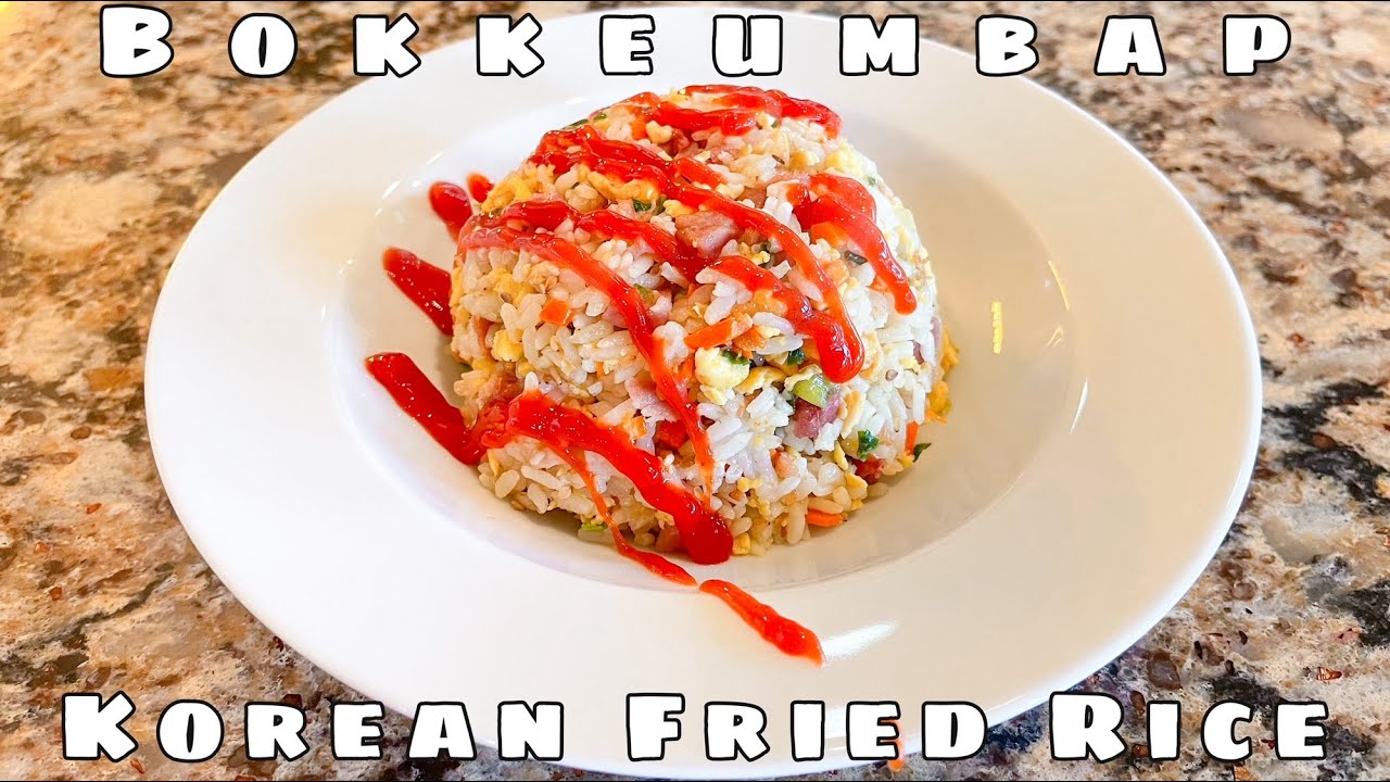 How to Cook Korean Food Simply and Easily: Fried Rice (Bokkeumbap)