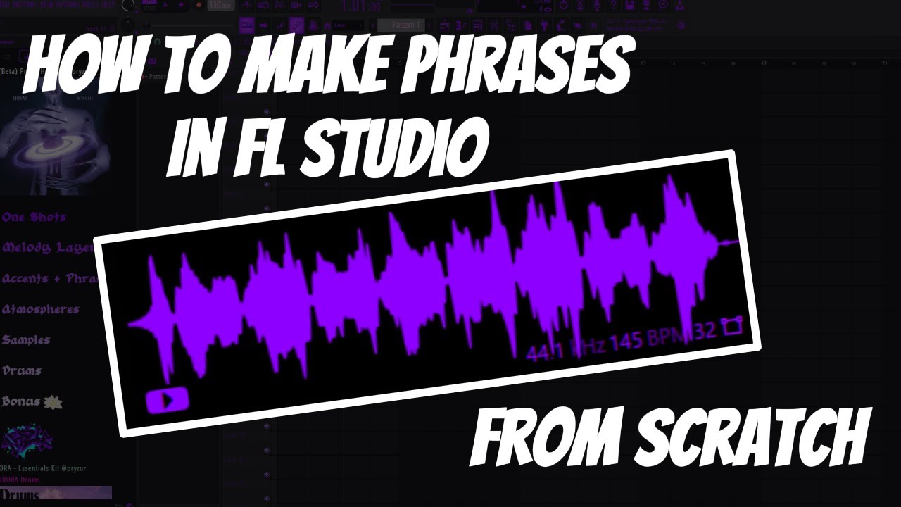 How To Make Phrases in Fl Studio 24
