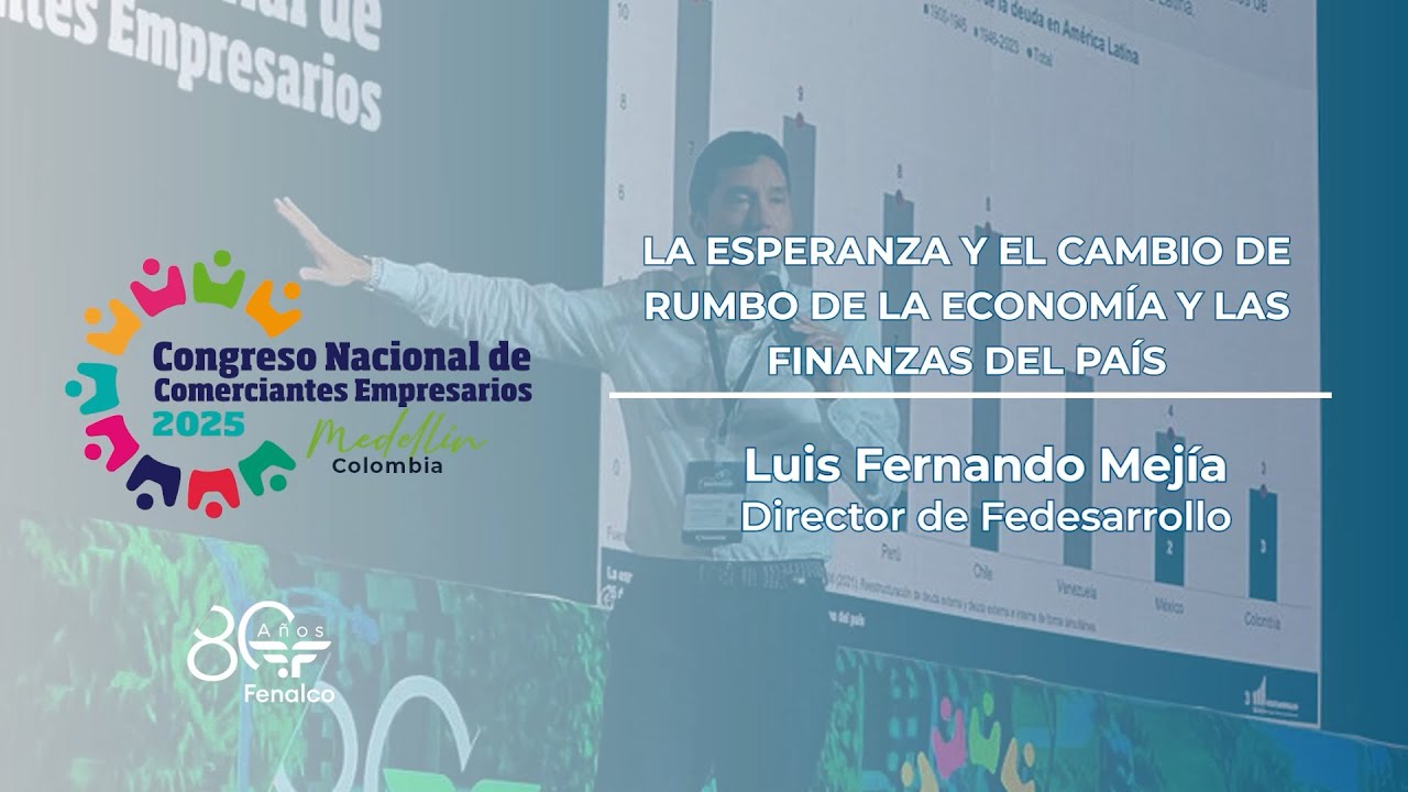 &ldquo;Colombia enfrenta un riesgo fiscal grave pese a su estabilidad econ&oacute;mica&rdquo; Mej&iacute;a, Fedesarrollo