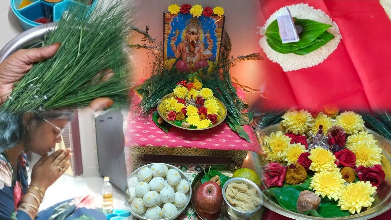సంకష్ట హర చతుర్థి పూజ last వారం|ఇంతకి మొక్కుకున్నది జరిగిందా లేదా⁉️ముడుపు|ప్రసాదాలు |వ్రతకథలు #pooja