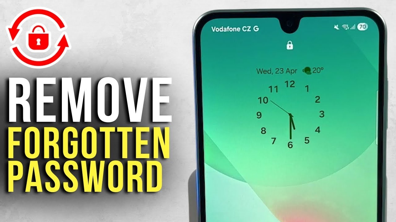 Samsung Galaxy A26 - Reset Forgotten Password, PIN, or Pattern