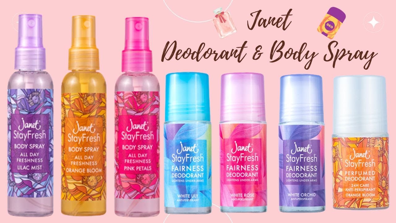 Janet Deodorant & Body Spray In Sri Lanka  With Price 2023 | Glamler