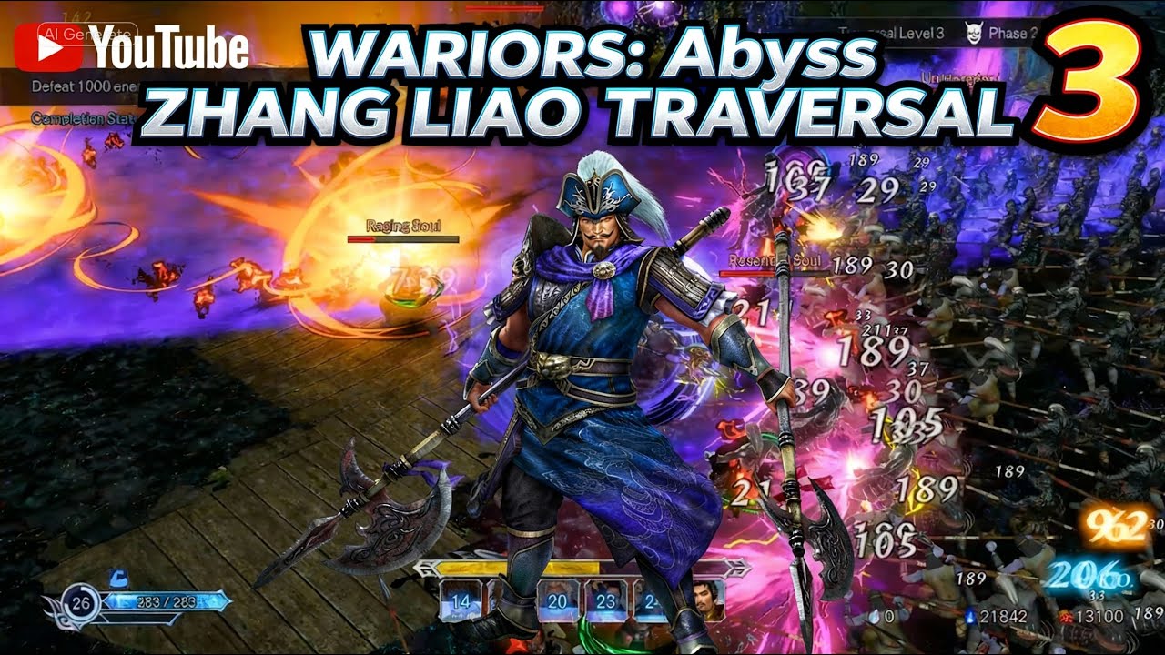WARRIORS: Abyss - ZHANG LIAO - TRAVERSAL 3