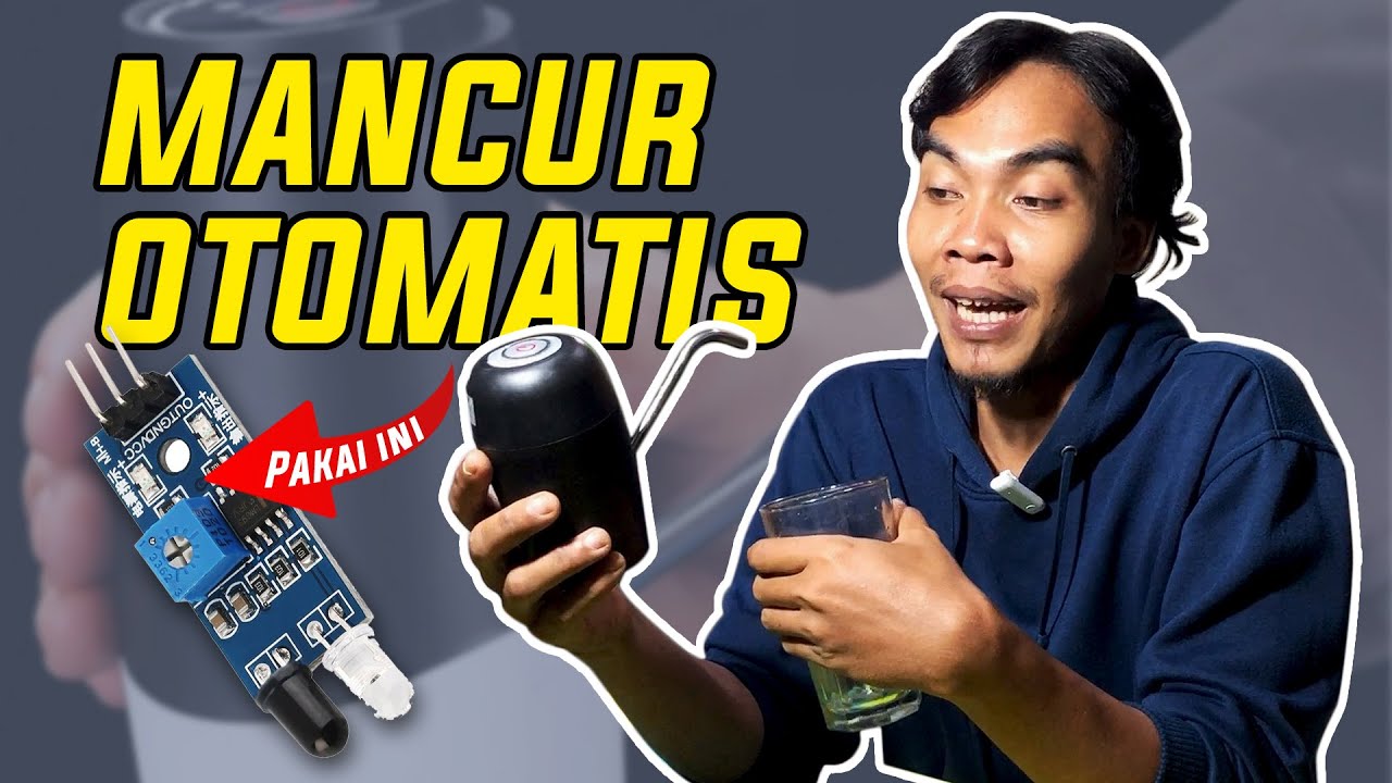 Cara Buat Pompa Galon Otomatis Dengan Sensor Halangan Infrared