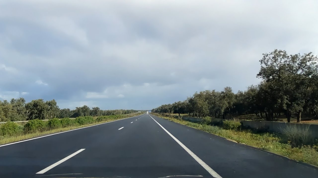 premier vlog à Larache   الطريق إلى مدينة العرائش
