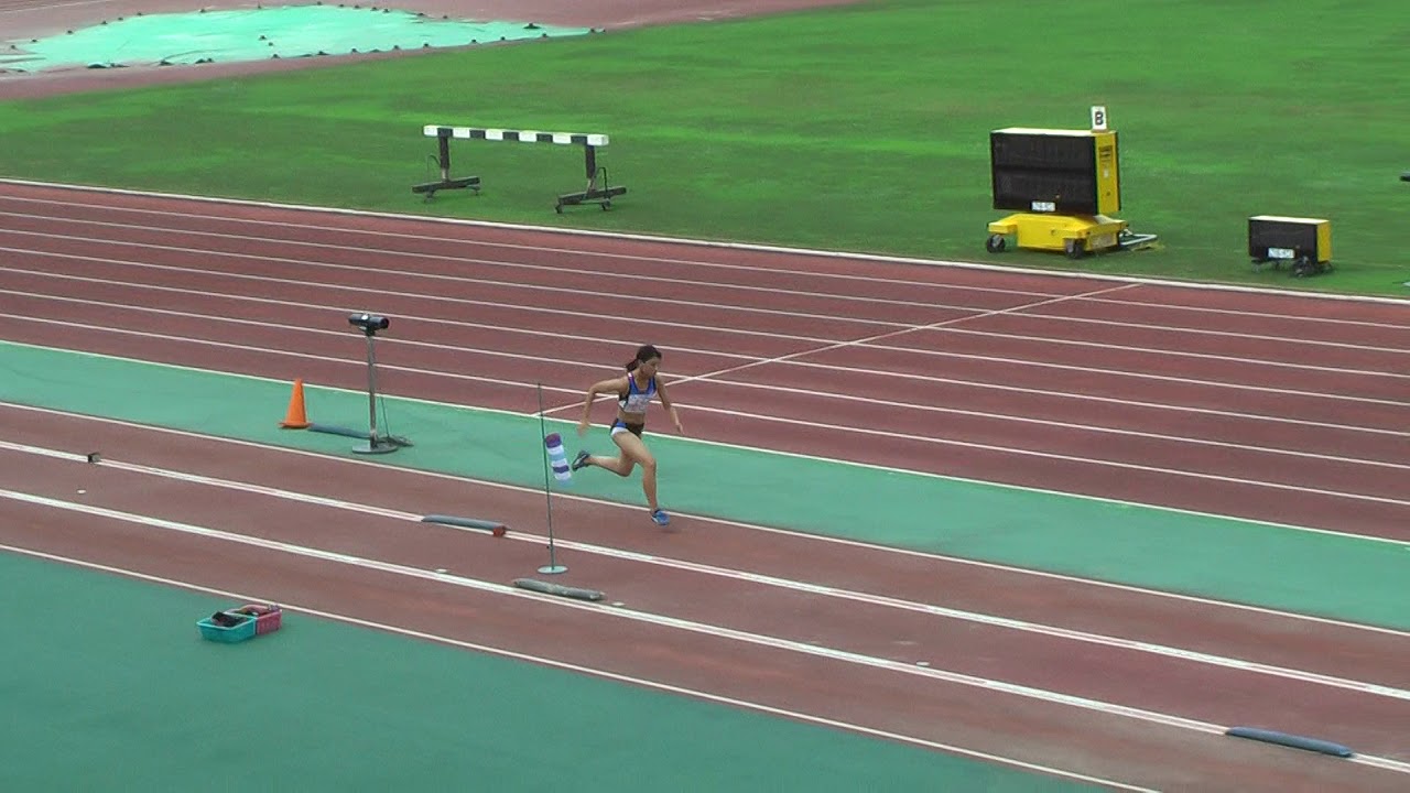 2019 08 11 茨大戦 女子三段跳③ 馬杉