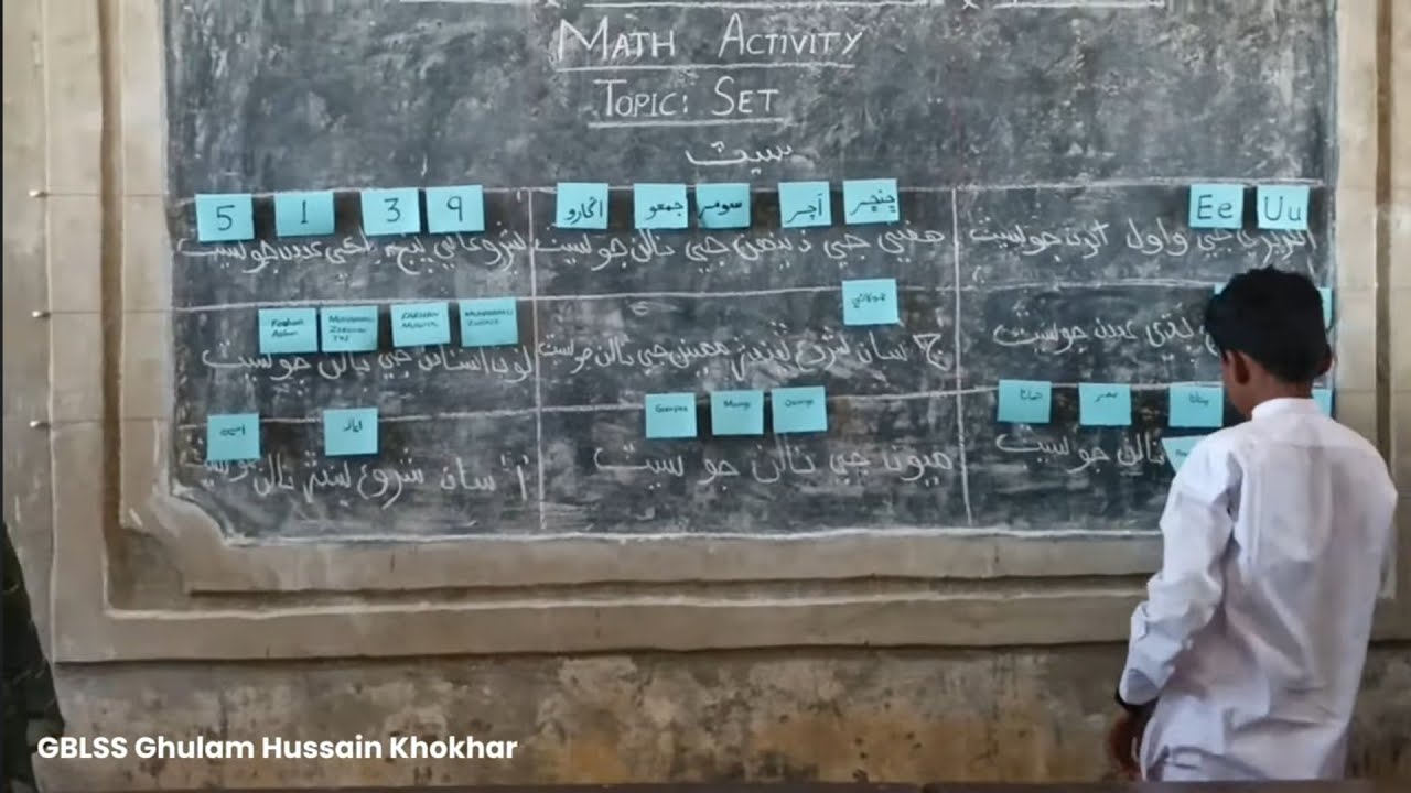 Learning Set through activity || Math STEAM Club Activity || STEAM Pakistan || DIY Set