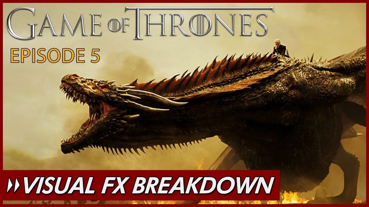 Game of Thrones Visual Effects Breakdown - The Bells VFX (Mad Queen Scene Making of BTS)