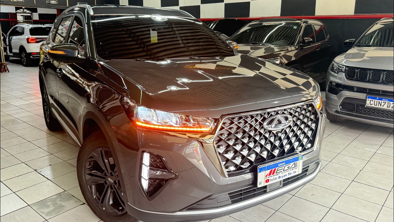 Chery Tiggo 7 Sport 2026 Película Profissional + Película Proteção Detalhes Internos 