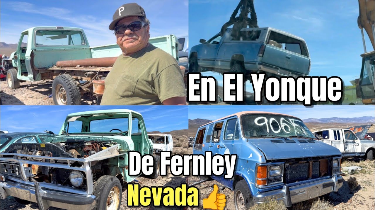 Fuimos Al Yonque De Fernley Nevada Por Parte!🔧🚗