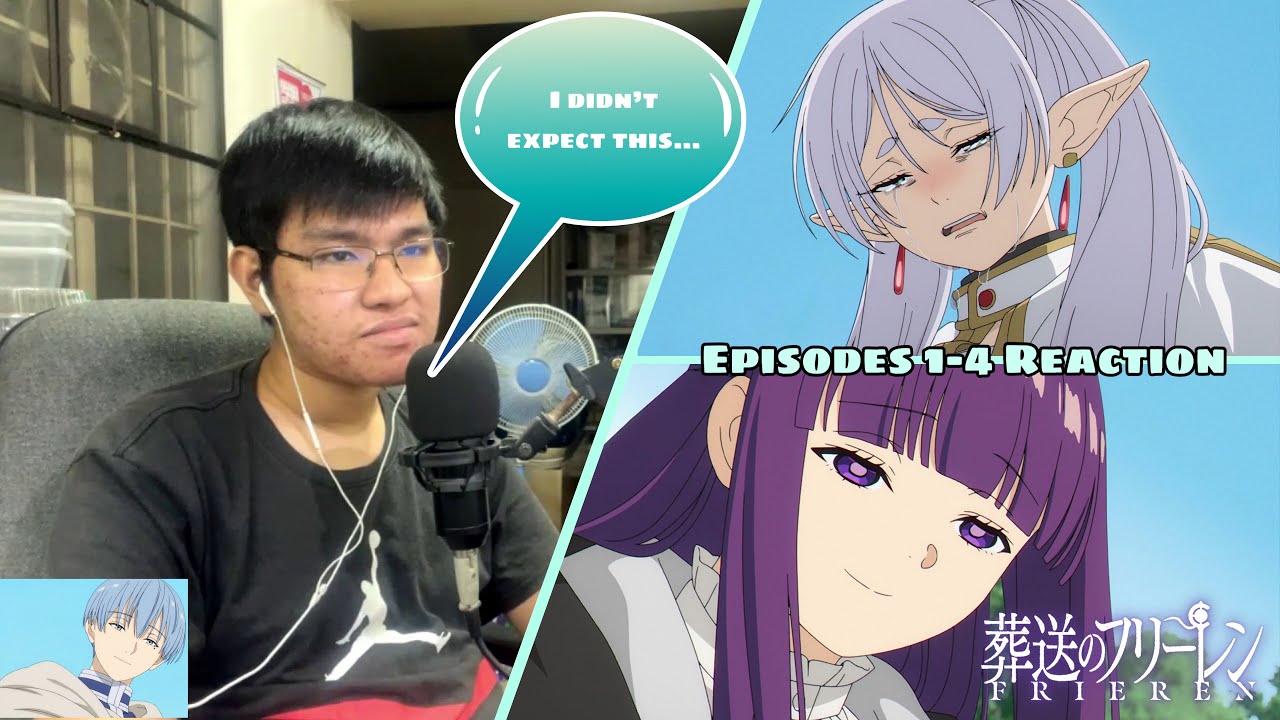 NEVER EXPECTED THIS ANIME TO BE LIKE THIS | Frieren: Beyond Journey's End Episodes 1-4 REACTION