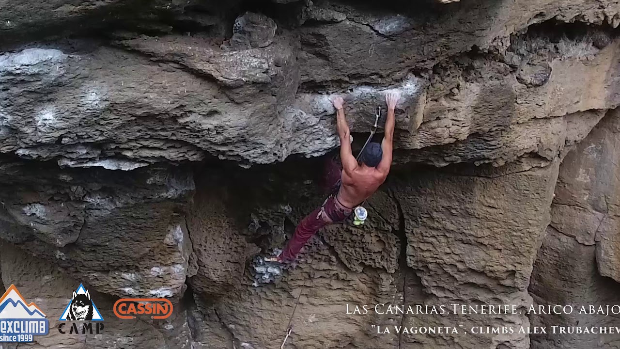 Tenerife rockclimbing, Arico Abajo, 