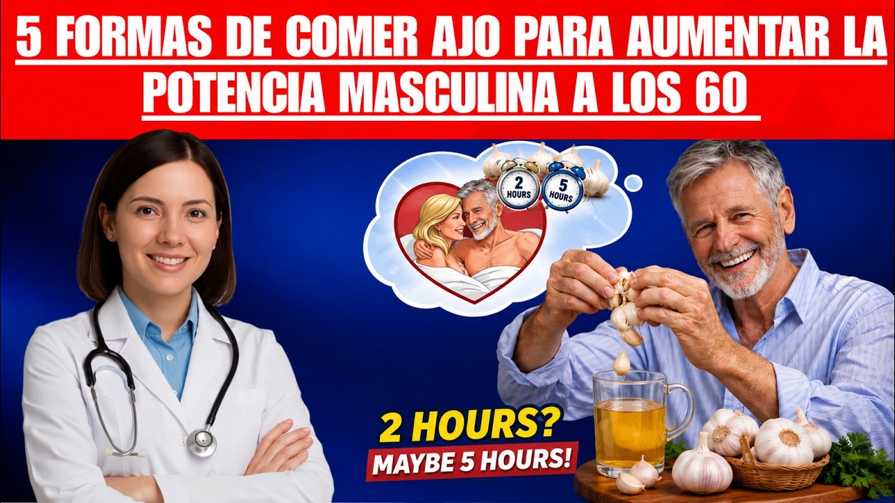 5 Formas de Comer Ajo para Aumentar la Potencia Masculina a los 60 (¡Y Sentirse como de 30!) 🧄