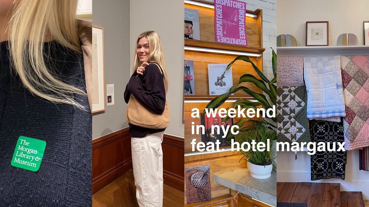 a weekend in nyc ☕️ 🌷 with mom + friends