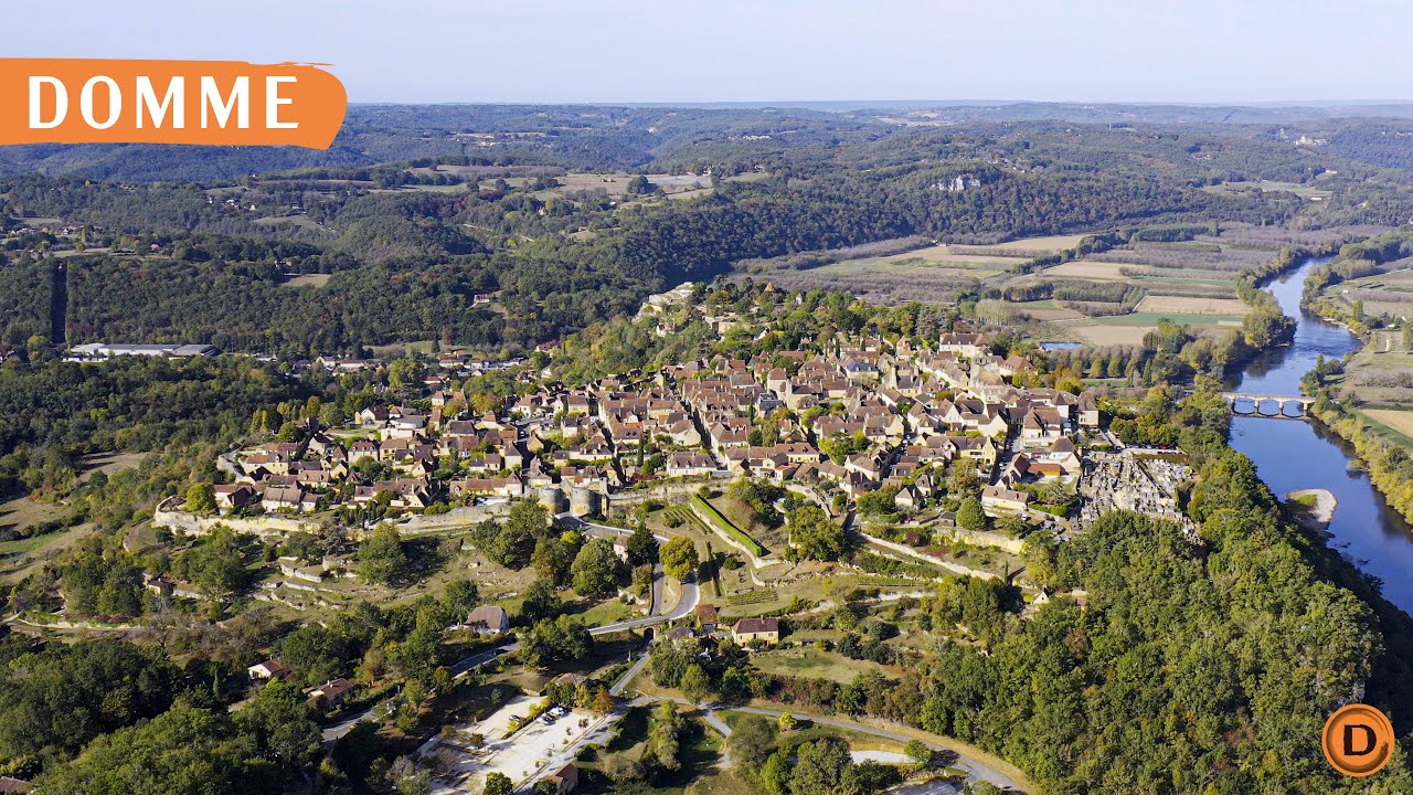 Domme - Drone - Documentaire Aérien 4k - Aerial Footage 4k