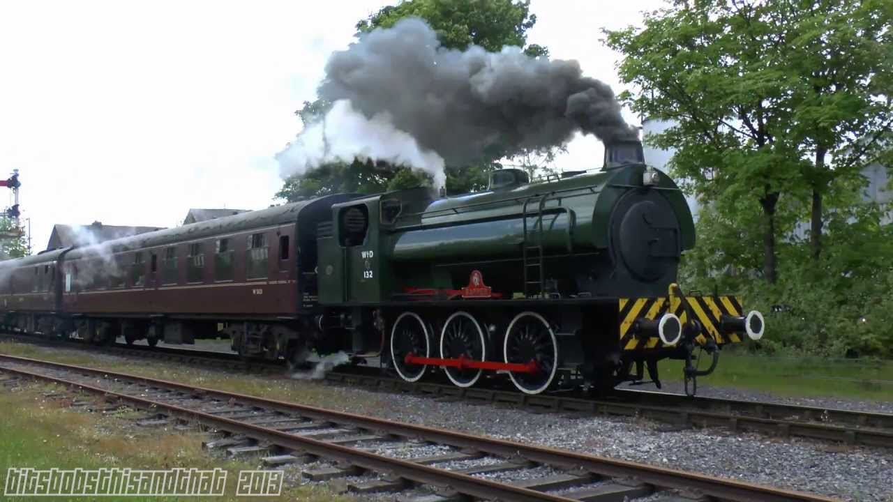 WD132 'Sapper'  - 2J61 Ramsbottom - Rawtenstall 01.06.13