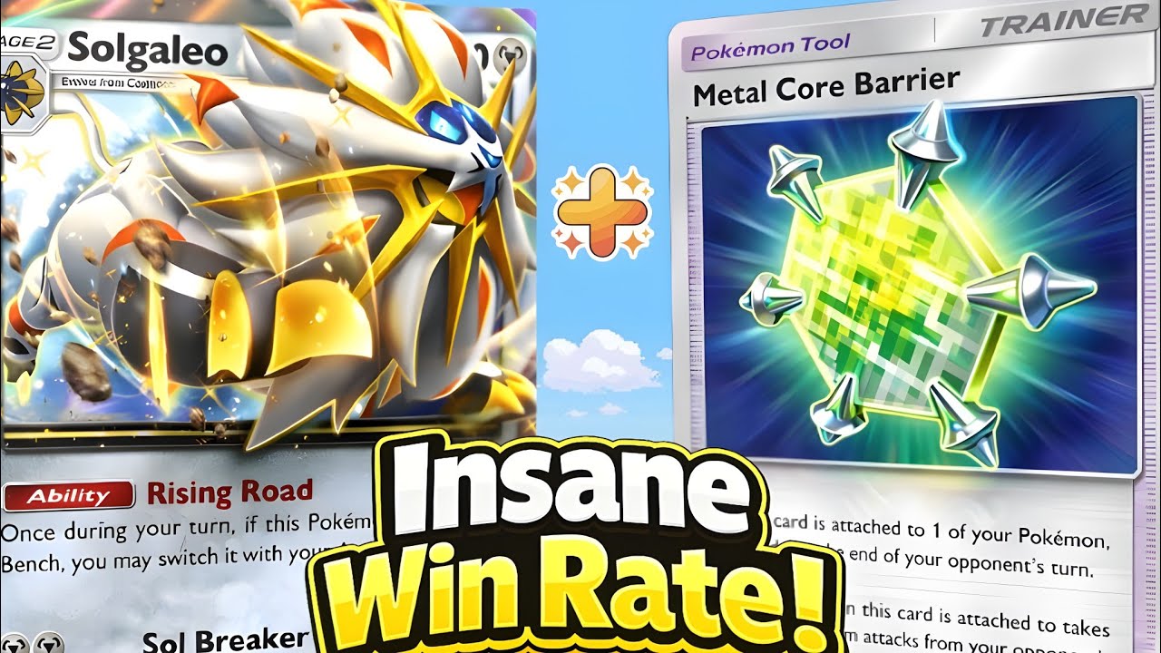 SOLGALEO IS BACK !! This New Deck is CRAZY UNDERRATED .