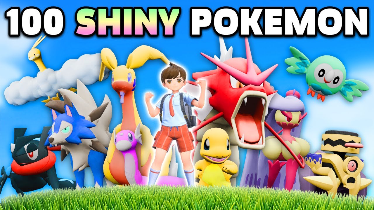 How Fast Can I Catch 100 SHINY Pokemon?!